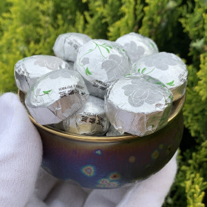 Шу пуэр с жасмином мини туо ча 100 г